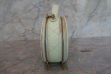 Load image into Gallery viewer, CHANEL Mini matelasse chain shoulder bag Caviar skin Lite green/Gold hadware Shoulder bag 700090010