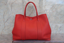 画像をギャラリービューアに読み込む, HERMES/エルメス ガーデンパーティPM カントリー ルージュピヴォワンヌ R刻印 700110067