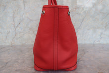 画像をギャラリービューアに読み込む, HERMES/エルメス ガーデンパーティPM カントリー ルージュピヴォワンヌ R刻印 700110067