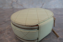 Load image into Gallery viewer, CHANEL Mini matelasse chain shoulder bag Caviar skin Lite green/Gold hadware Shoulder bag 700090010