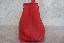 Load image into Gallery viewer, HERMES GARDEN PARTY PM Country leather Rouge pivoine R Engraving Tote bag 700110067