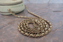 Load image into Gallery viewer, CHANEL Mini matelasse chain shoulder bag Caviar skin Lite green/Gold hadware Shoulder bag 700090010