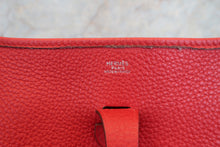 將圖片載入圖庫檢視器 HERMES/エルメス エブリン1PM トリヨンクレマンス ヴァーミリオン □H刻印 ショルダーバッグ 700100017