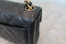 Load image into Gallery viewer, CHANEL Mini Matelasse single flap chain shoulder bag Black/Gold hadware Shoulder bag 800050102