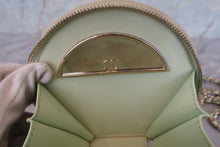 Load image into Gallery viewer, CHANEL Mini matelasse chain shoulder bag Caviar skin Lite green/Gold hadware Shoulder bag 700090010