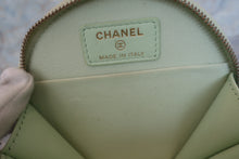 Load image into Gallery viewer, CHANEL Mini matelasse chain shoulder bag Caviar skin Lite green/Gold hadware Shoulder bag 700090010