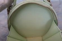 Load image into Gallery viewer, CHANEL Mini matelasse chain shoulder bag Caviar skin Lite green/Gold hadware Shoulder bag 700090010