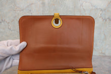 將圖片載入圖庫檢視器 HERMES/エルメス ドゴンGM トゴ ゴールド/ソレイユ □M刻印 財布 800010095