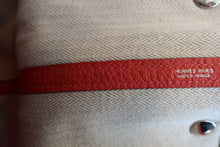 Load image into Gallery viewer, HERMES GARDEN PARTY PM Country leather Rouge pivoine R Engraving Tote bag 700110067