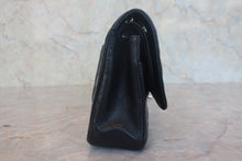 画像をギャラリービューアに読み込む, CHANEL/シャネル マトラッセWフラップWチェーンショルダーバッグ キャビアスキン ブラック/シルバー金具 ショルダーバッグ 800010224