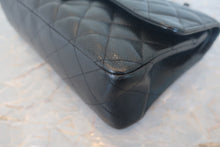 画像をギャラリービューアに読み込む, CHANEL/シャネル マトラッセWフラップWチェーンショルダーバッグ キャビアスキン ブラック/シルバー金具 ショルダーバッグ 800010224