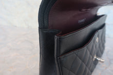 画像をギャラリービューアに読み込む, CHANEL/シャネル マトラッセWフラップWチェーンショルダーバッグ キャビアスキン ブラック/シルバー金具 ショルダーバッグ 800010224