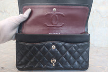 画像をギャラリービューアに読み込む, CHANEL/シャネル マトラッセWフラップWチェーンショルダーバッグ キャビアスキン ブラック/シルバー金具 ショルダーバッグ 800010224