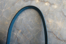 Load image into Gallery viewer, HERMES  GARDEN PARTY PM Negonda leather Blue izmir C Engraving Tote bag 700070305