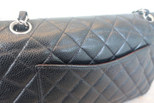 画像をギャラリービューアに読み込む, CHANEL/シャネル マトラッセWフラップWチェーンショルダーバッグ キャビアスキン ブラック/シルバー金具 ショルダーバッグ 800010224