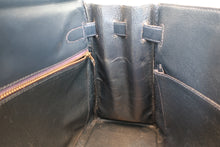 Load image into Gallery viewer, HERMES KELLY 32 Box carf leather Navy 〇R Engraving Hand bag 700100008
