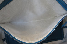 Load image into Gallery viewer, HERMES  GARDEN PARTY PM Negonda leather Blue izmir C Engraving Tote bag 700070305