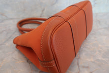 画像をギャラリービューアに読み込む, HERMES/エルメス ガーデンパーティTTPM トワルオフィシェ/レザー ポティロン □I刻印 トートバッグ 700110071