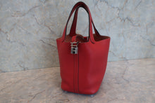 画像をギャラリービューアに読み込む, HERMES/エルメス ピコタンロックPM トリヨンクレマンス ルージュガランス □Q刻印 ハンドバッグ 800030038