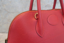Load image into Gallery viewer, HERMES BOLIDE 35 Graine Couchevel leather Rouge vif Shoulder bag 700120174