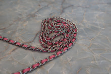 Load image into Gallery viewer, CHANEL Matelasse round chain shoulder bag Lambskin Pink/Silver hadware Shoulder bag 600040002