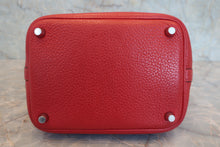 画像をギャラリービューアに読み込む, HERMES/エルメス ピコタンロックPM トリヨンクレマンス ルージュガランス □Q刻印 ハンドバッグ 800030038