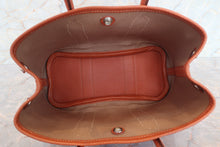 画像をギャラリービューアに読み込む, HERMES/エルメス ガーデンパーティTTPM トワルオフィシェ/レザー ポティロン □I刻印 トートバッグ 700110071