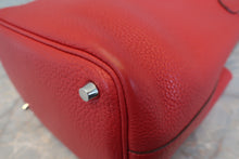 画像をギャラリービューアに読み込む, HERMES/エルメス ピコタンロックPM トリヨンクレマンス ルージュガランス □Q刻印 ハンドバッグ 800030038