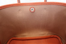 画像をギャラリービューアに読み込む, HERMES/エルメス ガーデンパーティTTPM トワルオフィシェ/レザー ポティロン □I刻印 トートバッグ 700110071