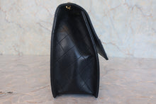 画像をギャラリービューアに読み込む, CHANEL/シャネル 2.55台形チェーンショルダーバッグ ラムスキン ブラック/ゴールド金具 ショルダーバッグ 800010208