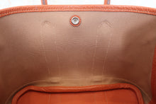 画像をギャラリービューアに読み込む, HERMES/エルメス ガーデンパーティTTPM トワルオフィシェ/レザー ポティロン □I刻印 トートバッグ 700110071