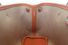 画像をギャラリービューアに読み込む, HERMES/エルメス ガーデンパーティTTPM トワルオフィシェ/レザー ポティロン □I刻印 トートバッグ 700110071