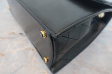 画像をギャラリービューアに読み込む, CHANEL/シャネル 2.55台形チェーンショルダーバッグ ラムスキン ブラック/ゴールド金具 ショルダーバッグ 800010208