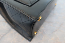 画像をギャラリービューアに読み込む, CHANEL/シャネル 2.55台形チェーンショルダーバッグ ラムスキン ブラック/ゴールド金具 ショルダーバッグ 800010208