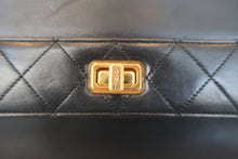 画像をギャラリービューアに読み込む, CHANEL/シャネル 2.55台形チェーンショルダーバッグ ラムスキン ブラック/ゴールド金具 ショルダーバッグ 800010208