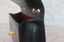 画像をギャラリービューアに読み込む, CHANEL/シャネル 2.55台形チェーンショルダーバッグ ラムスキン ブラック/ゴールド金具 ショルダーバッグ 800010208