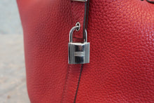画像をギャラリービューアに読み込む, HERMES/エルメス ピコタンロックPM トリヨンクレマンス ルージュガランス □Q刻印 ハンドバッグ 800030038