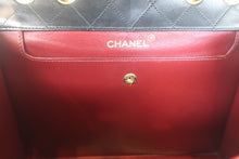 画像をギャラリービューアに読み込む, CHANEL/シャネル 2.55台形チェーンショルダーバッグ ラムスキン ブラック/ゴールド金具 ショルダーバッグ 800010208