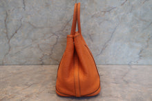 Load image into Gallery viewer, HERMES GARDEN PARTY TPM Negonda leather Orange □M Engraving Tote bag 700120175