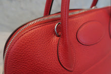 画像をギャラリービューアに読み込む, HERMES/エルメス ボリード35 トリヨンクレマンス ルージュカザック □Q刻印 ショルダーバッグ 800020170