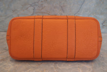Load image into Gallery viewer, HERMES GARDEN PARTY TPM Negonda leather Orange □M Engraving Tote bag 700120175
