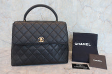 將圖片載入圖庫檢視器 CHANEL/シャネル マトラッセ台形ハンドバッグ キャビアスキン ブラック/ゴールド金具 ハンドバッグ 800060073