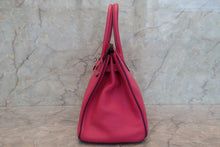 画像をギャラリービューアに読み込む, HERMES/エルメス バーキン30 パーソナルオーダー シェーブル ローズショッキング/パルム □M刻印 ハンドバッグ 700110078