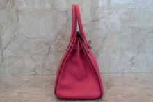 画像をギャラリービューアに読み込む, HERMES/エルメス バーキン30 パーソナルオーダー シェーブル ローズショッキング/パルム □M刻印 ハンドバッグ 700110078