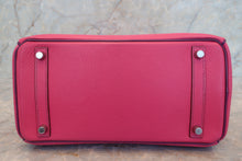 画像をギャラリービューアに読み込む, HERMES/エルメス バーキン30 パーソナルオーダー シェーブル ローズショッキング/パルム □M刻印 ハンドバッグ 700110078