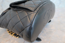 画像をギャラリービューアに読み込む, CHANEL/シャネル マトラッセチェーンリュック ラムスキン ブラック/ゴールド金具 リュック 700090181