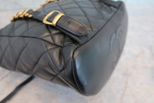 画像をギャラリービューアに読み込む, CHANEL/シャネル マトラッセチェーンリュック ラムスキン ブラック/ゴールド金具 リュック 700090181