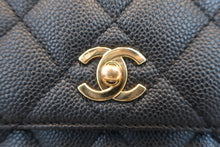 將圖片載入圖庫檢視器 CHANEL/シャネル マトラッセ台形ハンドバッグ キャビアスキン ブラック/ゴールド金具 ハンドバッグ 800060073
