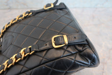 画像をギャラリービューアに読み込む, CHANEL/シャネル マトラッセチェーンリュック ラムスキン ブラック/ゴールド金具 リュック 700090181
