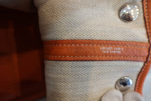 Load image into Gallery viewer, HERMES GARDEN PARTY TPM Negonda leather Orange □M Engraving Tote bag 700120175